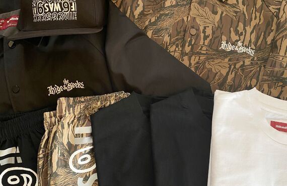 HideandSeek × Toru Nishiura 2nd Delivery Released on 10/10(sat) ｜ ストリートの通販なら豊富な品揃えのFAGRASS 